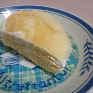 簡単  ホットケーキミックスでミルクレープ